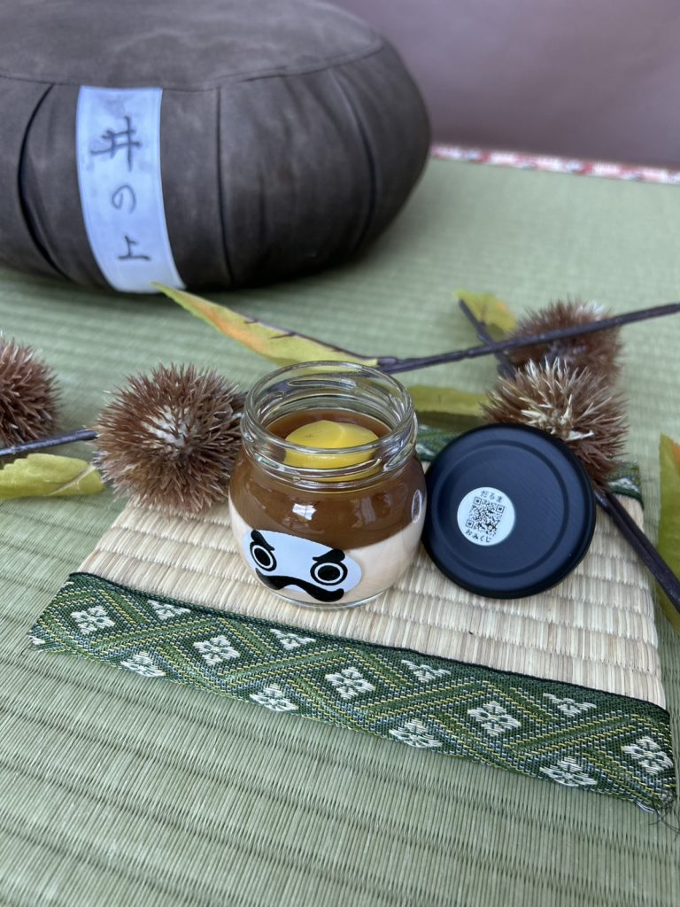 だるまぷりんに秋の新商品「栗水ようかん」登場！